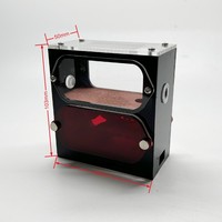 Fourmilière en acrylique transparente imprimée en 3D à double couche avec zone d'humidification intégrée et accessoires détachables pour l'élevage d'animaux