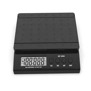Sf800 30kg 1g All-in-One siyah dijital kağıt tartı postane parsel ölçeği