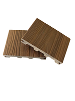 Planche de terrasse WPC sur mesure, résistante aux intempéries, antidérapante, composite bois-plastique, revêtement de sol extérieur pour la vente en gros