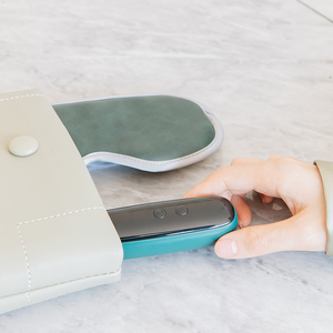 Masajeador de ojos eléctrico de compresión JMK OEM ODM personalizado etiqueta privada portátil inteligente mini vibración calentada - Product Image 4