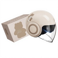 Casque de moto électrique ABS certifié 3C, nouvelle norme nationale A2, chaud pour l'hiver, mignon, toutes saisons, sûr pour hommes et femmes, Chine
