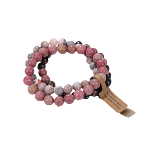 Nouvel ensemble de bracelets pour femmes en agate de cristal, œil de tigre et améthyste, accessoires multicouches de Daisy Fangy - Product Image 2