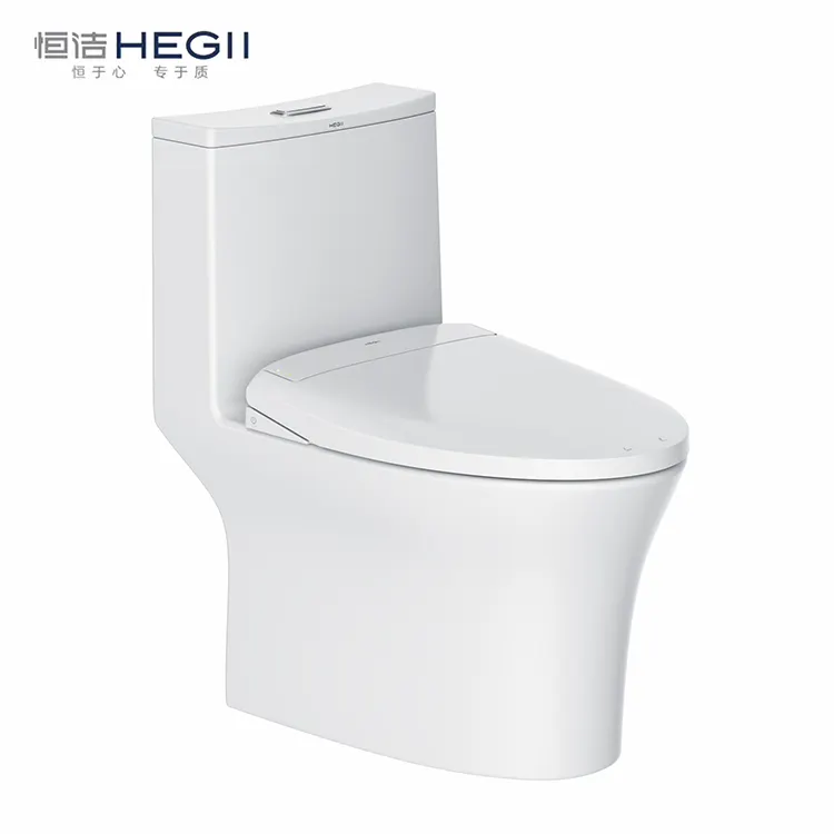 HEGII el dokunmatik açık s tuzak uzatılmış banyo akıllı elektronik seramik tuvalet kase elektrikli tuvalet ısıtma koltuk