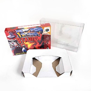Top Quality Stadium 1 Box Thick Cardboard with Tray <b>Game</b> Cartridge Replacement Box for N64 - Product Image 2