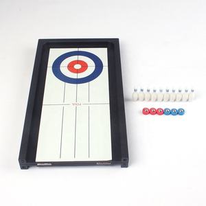 Jeu de Sport d'intérieur 3 en 1 planche à mélanger en plastique pliable planche à friser de Bowling - Product Image 4