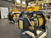 Bucket penyaring putar Monde Excavator untuk pekerjaan konstruksi