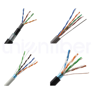 Cable UTP Categoría 5e, 100% Cobre, Ethernet, 4 Pares Trenzados, Interior, 100MHz, Cable de Red para Router, Switch, Conexión de <span class=keywords><strong>Internet</strong></span> Rápida - Product Image 2