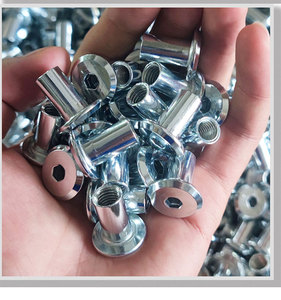 Wholesale Furniture Connector <b>Insert</b> M3 M4 M5 M6 M8 M10 Cross Flat Head Hex Hexagon Phillips Drive Round Socket Sleeve Nut - Product Image 2