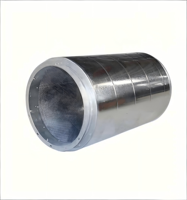 Silencieux et plénumes de silencieux carrés en acier galvanisé pour systèmes de ventilation avec réduction du bruit