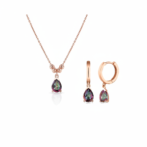 Ensemble Azuris en argent sterling 925 fabriqué en Turquie - Product Image 2