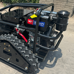 Nuovo Motozappa Cingolato Diesel 2026 con Telecomando, Micro Motozappa per Zappatura, Scavo, Dissodamento, Coltivatore e Riempitrice - Product Image 4