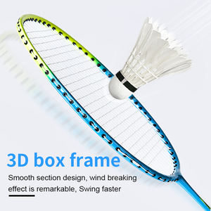 Modèle 705A à succès, <span class=keywords><strong>raquette</strong></span> de <span class=keywords><strong>badminton</strong></span> entièrement en acier <span class=keywords><strong>sans</strong></span> joint en T, <span class=keywords><strong>raquette</strong></span> pas chère - Product Image 2