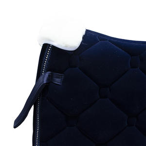Coussinets <span class=keywords><strong>de</strong></span> <span class=keywords><strong>selle</strong></span> personnalisées pour cheval, <span class=keywords><strong>tapis</strong></span> <span class=keywords><strong>de</strong></span> <span class=keywords><strong>selle</strong></span> en velours, articles d'équitation <span class=keywords><strong>de</strong></span> luxe pour l'équitation - Product Image 5