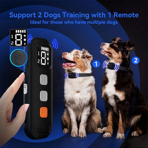 पालतू रिमोट कॉलर 300 मीटर प्रभावी रेंज ip67 वाटरप्रूफ रिचार्जेबल 3 प्रशिक्षण मोड (ध्वनि कंपन झटका) - Product Image 6