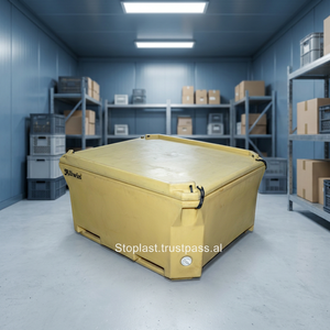 Conteneurs à poisson en plastique écologiques de 460 L pour le stockage des aliments - Product Image 3
