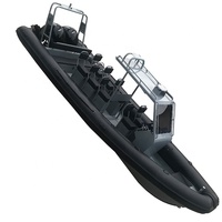 Patrouille allemande 28.7ft RIB 860 Aluminium Double coque rigide Gonflable Hypalon/PVC Bateau