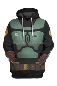 <strong>Star</strong> W Book of Boba 3D Digital Print <strong>Hoodie</strong> Zipper - Product Image 1