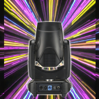 Luz Móvil de Cabeza con Haz de 300W, HID Blanca, IP20, Luz de Patrón 3 en 1, Control DMX512, Sistema de Prisma, Efecto de Escenario con Ángulo de Haz de 3-16 Grados