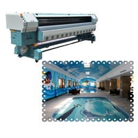 SPRINTER HDK3300 3.2M Format Besar Pelarut Printer Roll To Roll Printer Format Besar Mesin