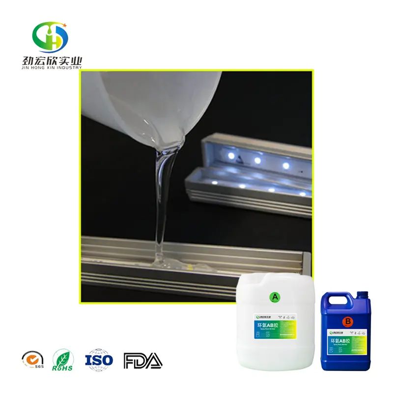 Transparent High Quality Liquid Two Part Epoxi Resin China Trade Resin Epoxy Liquid 1kg Electronic Potting
