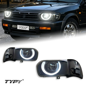 TYPY for 1995-2004 Nissan R50 headlight assemblies <b>LED</b> <b>projector</b> headlights with daytime running <b>lights</b> and turn signals - Product Image 1