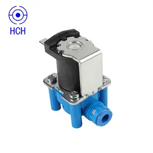 DC 12V 24V 220V plastic electrical inlet solenoid water valve for water dispenser water purifier