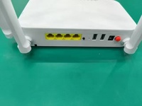 Modem ONT FTTH baru versi Inggris F609 V3.0 1ge+3fe+1voice+antena 5db Router WIFI Serat Optik Gpon Onu f660 v6 f660v9