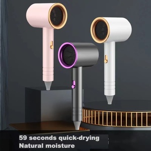 Máy sấy tóc mini xách tay treo tường đứng ngược lại một bước chuyên nghiệp Salon thổi ion âm Máy sấy tóc ép - Product Image 2