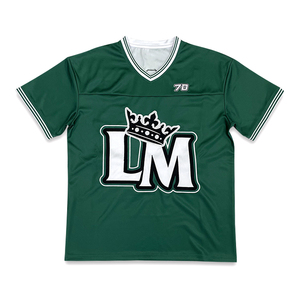 Camiseta de fútbol personalizada barata, camiseta de fútbol americano de gran tamaño con diseño de logotipo sublimado - Product Image 2