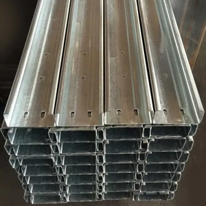 Barra de canal de acero estructural Canal <span class=keywords><strong>C</strong></span> 10x30 Acero laminado en frío <span class=keywords><strong>C</strong></span> Purlin Precio de fabricantes en China - Product Image 5