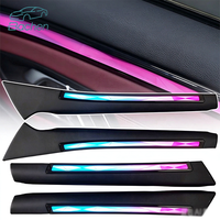 Nouvelle lumière ambiante 3D en cristal pour BMW Série 3 G20 2020-2026, accessoire décoratif intérieur LED multicolore 64 couleurs