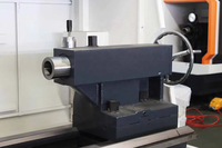 Tour à métaux CNC automatique horizontal simple CK6150 avec banc plat pour usinage lourd, tension 220V, prix de vente