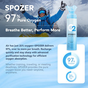 Bombola di Ossigeno Portatile Spozer 10L per Uso Personale - Product Image 3