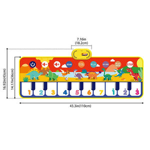 <span class=keywords><strong>Tapis</strong></span> de <span class=keywords><strong>jeu</strong></span> musical pour bébé avec piano <span class=keywords><strong>dinosaure</strong></span> dansant, <span class=keywords><strong>tapis</strong></span> de <span class=keywords><strong>jeu</strong></span> musical pour bébé, jouets pour enfants, capteur tactile, <span class=keywords><strong>jeu</strong></span> de saut, <span class=keywords><strong>tapis</strong></span> de danse au sol - Product Image 6