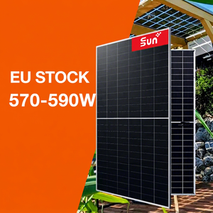 แผงโซลาร์เซลล์ SUNPLUS 580W แบบสองหน้า ประสิทธิภาพ 22.5% เซลล์ขนาด 182 มม. x 182 มม. โครงสร้างกระจก - สินค้าในสต็อก CA # 1649 - Product Image 1