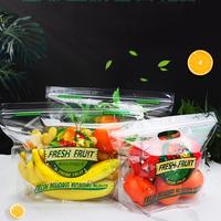 Emballage personnalisé pour aliments, durable, transparent, respirant, résistant à l'humidité, portable, pour tomates, mangues, raisins, cerises, farine