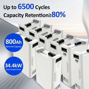 Batería <span class=keywords><strong>de</strong></span> Almacenamiento <span class=keywords><strong>de</strong></span> Energía LiFePO4 Apilable <span class=keywords><strong>de</strong></span> Montaje en Pared, 40.96kWh 51.2V, para Respaldo Doméstico, Optimización del Tiempo <span class=keywords><strong>de</strong></span> Uso <span class=keywords><strong>de</strong></span> Energía Solar - Product Image 1