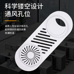 Rectangular <b>Plastic</b> Cable Management Decorative Hole Covers for Computer Desktop CPU Cooler Electronics & Instrument <b>Enclosures</b> - Product Image 3
