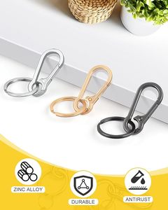 ที่เก็บกุญแจโลหะแบบคลิปประสิทธิภาพสูง สำหรับกุญแจบ้าน กุญแจรถ ผู้หญิง ผู้ชาย เดินทาง ท่องเที่ยว ใช้กับกระเป๋าเป้สะพายหลัง  สั่งซื้อขั้นต่ำน้อย จัดส่งรวดเร็ว - Product Image 3