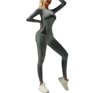 Ensemble de <span class=keywords><strong>sous</strong></span>-vêtements de <span class=keywords><strong>ski</strong></span> pour <span class=keywords><strong>femme</strong></span> respirant, coupe-vent, à séchage rapide, pour l'automne et l'hiver, évacuant l'humidité, <span class=keywords><strong>chaud</strong></span>, sans couture - Product Image 5