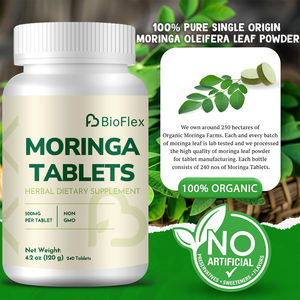 Productos Adelgazantes de Marca Propia, Tabletas de Polvo de Moringa y Espirulina Orgánica, Suplemento Herbal, Extracto de Hoja de Moringa, Tabletas de Moringa - Product Image 2
