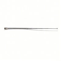 Antenne cellulaire télescopique universelle, adaptateur d'antenne radio FM, récepteur HiFi AV, mini système en acier inoxydable, 750mm, 5/7 sections