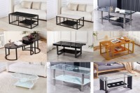 Table console moderne multifonctionnelle en MDF écologique traditionnelle avec design d'entrée pour salon et mobilier de maison