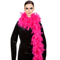 Bufanda en tono rosa, Boa Chandelle de plumas de pavo para fiesta, boda, decoración de Navidad, ropa artesanal DIY, disfraz, vestido, accesorios
