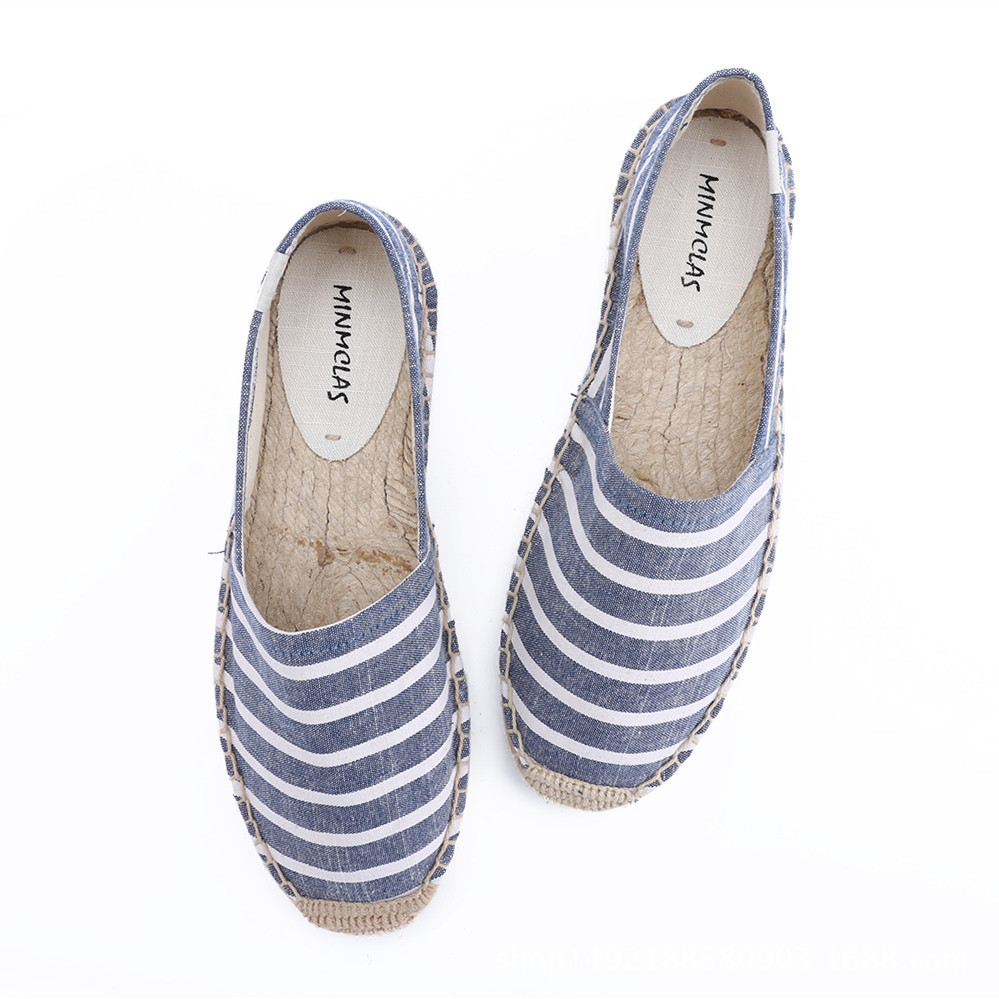 espardenya striped espadrilles womens