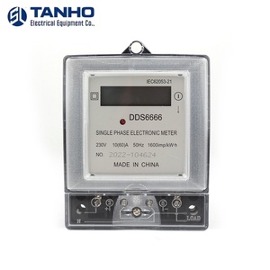 Duy nhất giai đoạn điện treo tường kỹ thuật số duy nhất giai đoạn 220v230v AC điện tử kỹ thuật số năng lượng mét kWh Meter - Product Image 1