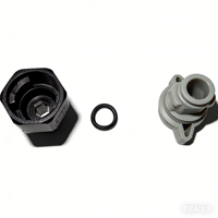 Buse industrielle en plastique, angle de jet 65/80 degrés, pour système de pulvérisation et de rinçage de circuits imprimés
