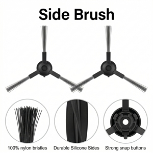 Repuestos para Aspiradora Robótica Dreame X50 Series L40S L50 Ultra y <span class=keywords><strong>Mova</strong></span> V50 Ultra Matrix 10 Ultra: Cepillo, Filtro, Mopas - Product Image 4