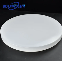 Diffuseur de lumière en polypropylène PS mat givré flexible personnalisé en gros, feuille de diffuseur de lumière laiteuse 2 mm