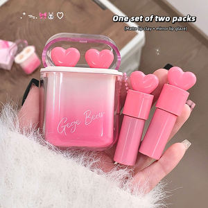 Brillo Labial Mineral Heart Water Light Velvet Cream, Resistente al Agua, de Larga Duración, Combinación de Maquillaje, Color Coreano, Metamorfosis Intensa - Product Image 2